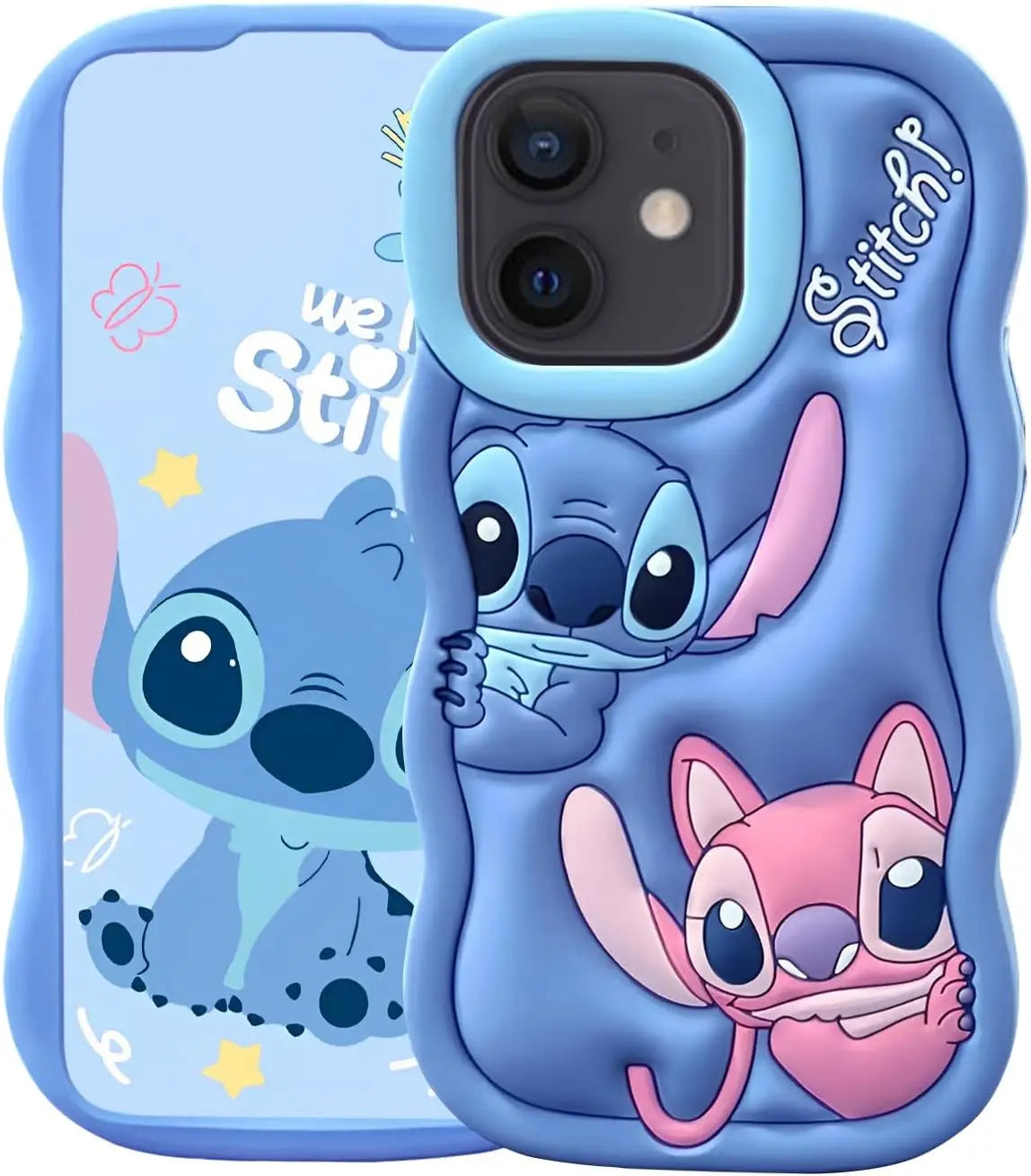 Stitch Wellen-Silikon-Hülle